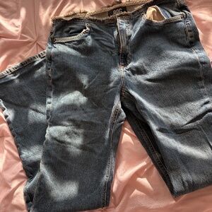 2000’s style BDG No Waistband Low Rise Flared Jeans